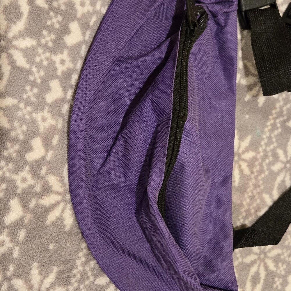 Purple Fanny Pack Large adjustable